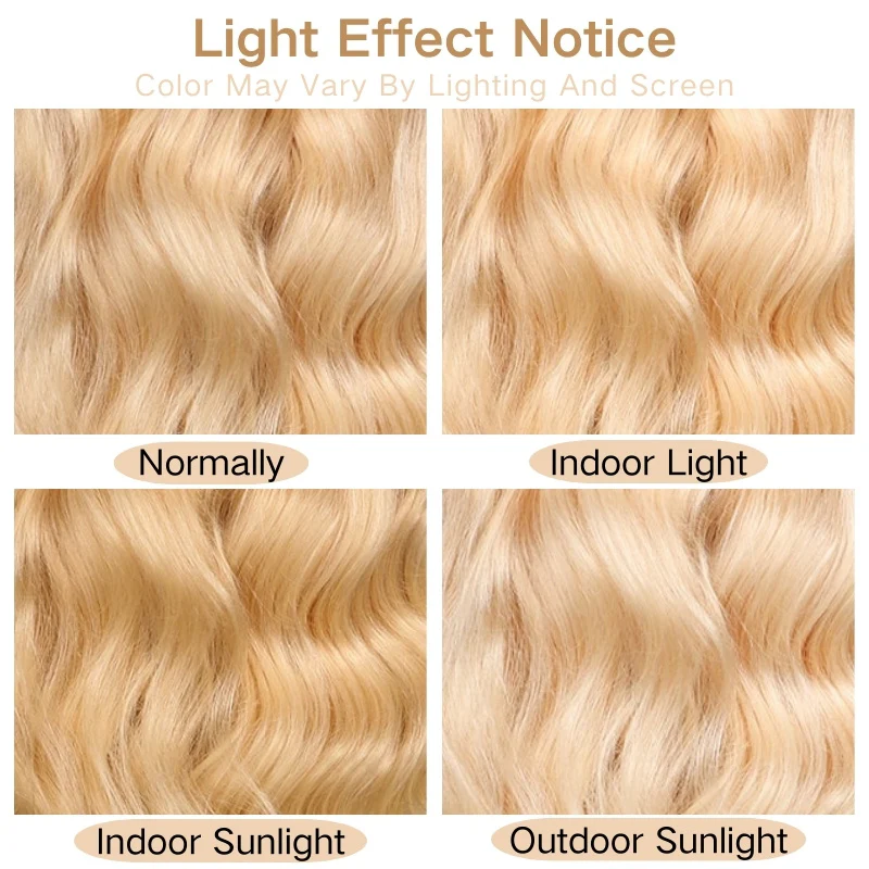 613 Stright Blonde 7x5/13x4 Pre Everything Glueless HD Transparent Lace Put On And Go Human Hair Wig-Amanda Hair - Image 5