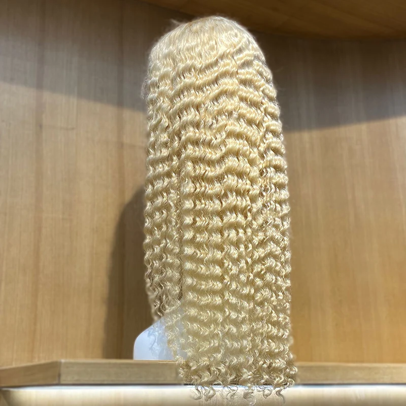 613 Blonde Body Wave And Deep Wave 13x4 HD Lace Wig Virgin Human Hair Wigs Pre-Plucked Hairline With Baby Hair-Amanda Hair - Image 8