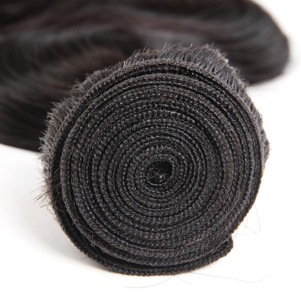 Body Wave 3 Bundles With 13*4 Frontal Weave Natural Color Brazilian 10A Grade 100% Remi Human Hair Sale - Amanda Hair - Image 4