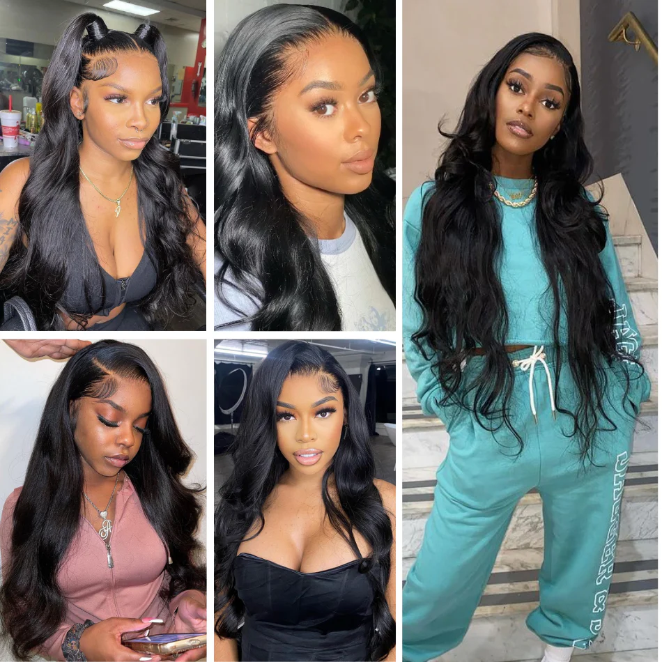 Body Wave 3 Bundles With 13*4 Frontal Weave Natural Color Brazilian 10A Grade 100% Remi Human Hair Sale - Amanda Hair - Image 8