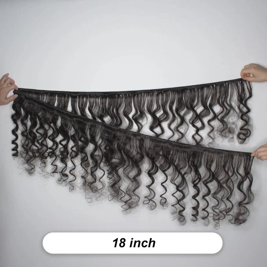 Loose Wave 4 Bundles With 4*4 Lace Closure 10A Grade Brazilian Hair 100% Remi Human Hair - Amanda Hair - Image 5