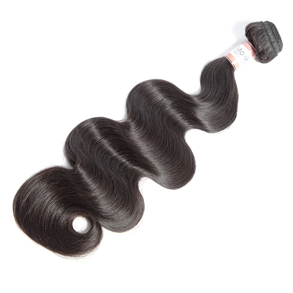 Brazilian Body Wave 4 Bundles With 4*4 Lace Closure 10A Grade 100% Remi Human Hair - Amanda Hair - Image 5