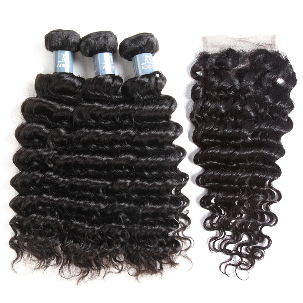 Kinky Curly 3 Bundles With 4*4 Lace Closure 9A Grade Brazilian Hair 100% Unprocessed Human Hair Christmas Hot Item - Amanda Hair - Image 6