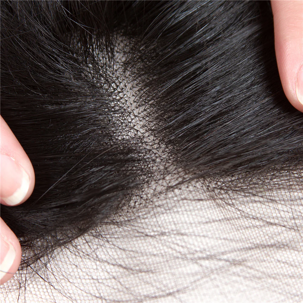 Straight Brazilian Hair 3 Bundles With 13*4 Lace Frontal 10A Grade 100% Remy Human Hair - Amanda Hair - Image 6