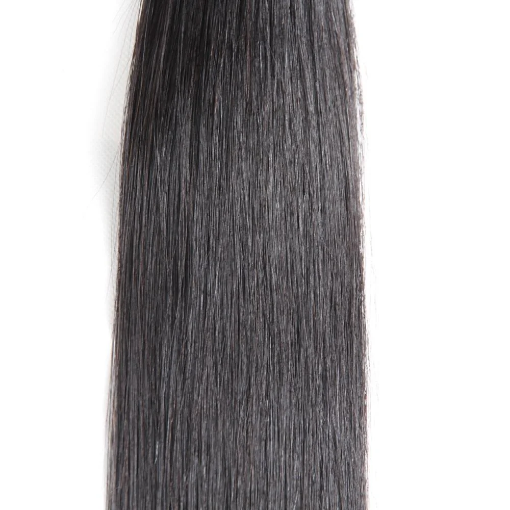 Brazilian Straight Hair 3 Bundles With 4*4 Lace Closure 9A Grade 100% Unprocessed Human Hair No Tangles - Amanda Hair - Image 4