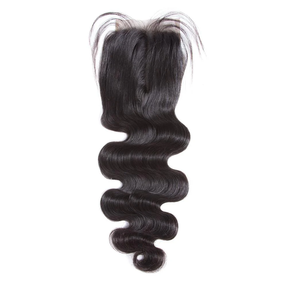 Amanda Hair Indian Body Wave 4 Bundles With 4*4 Lace Closure 9A Grade 100% Unprocessed Human Hair - Image 5