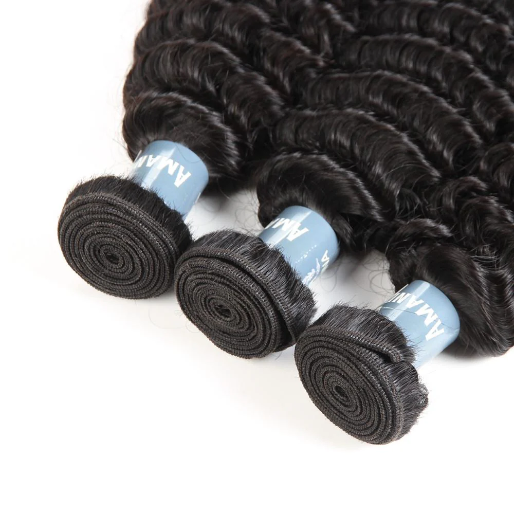 Kinky Curly Wave Hair Bundles 100% Human Virgin Hair Curly Wave Hair - Amanda Hair - Image 3