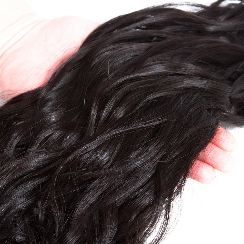 Water Wave Hair Bundle 100% Human Virgin Hair Wave Hair - Amanda Hair - Image 3