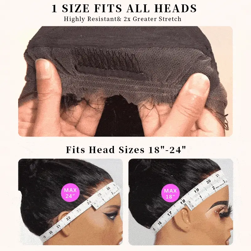 Glueless 360 Full Lace Frontal Long Straight Human Hair Lace Wig Invisible Strap For Women Amanda Hair - Image 8