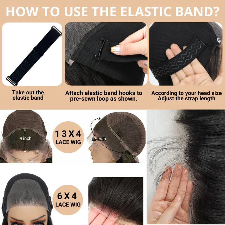 300% Density Bold Bounce Body Wave Hair 13*4 HD Transparent Lace Front Wigs Glueless Frontal Wig For Women-Amanda Hair - Image 6