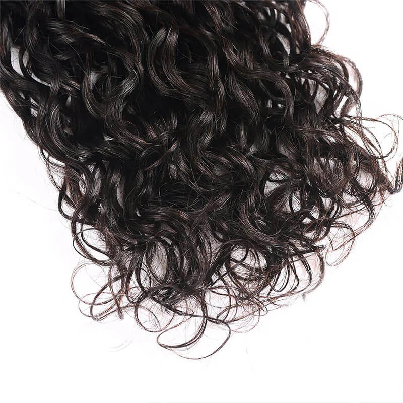Amanda Water Wave 4*4 Lace Closure 100% Remi Human Hair - Image 3