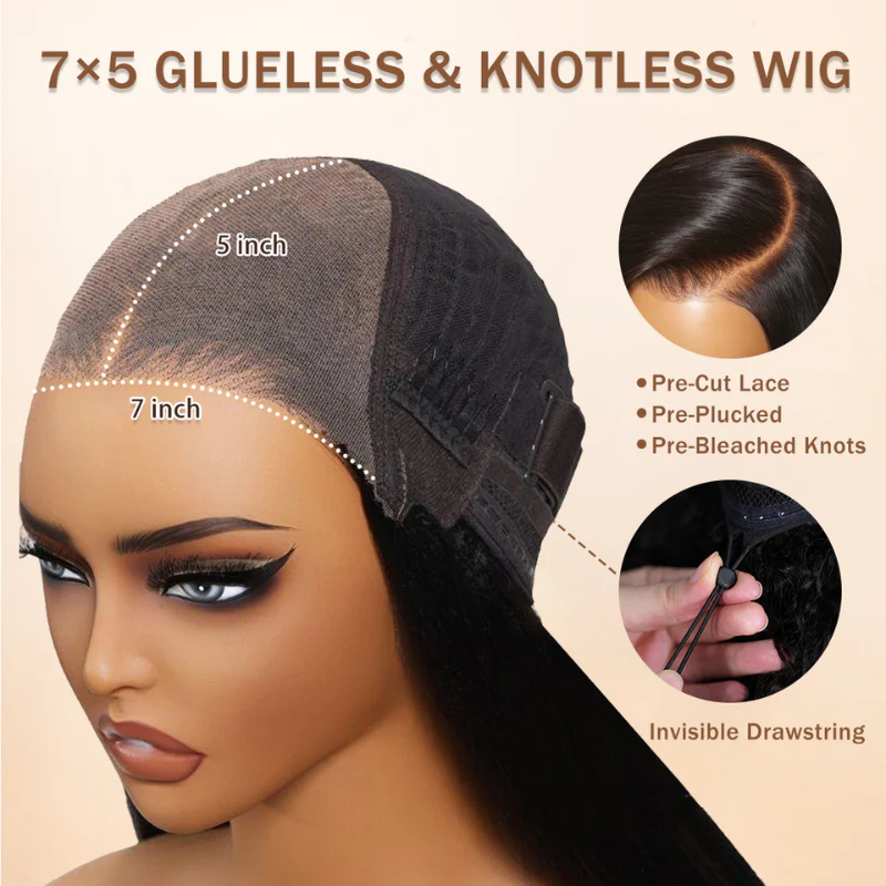 300% Density Bold Bounce Thick Fluffy Curly Human Hair Wigs Glueless Lace Closure Wig-Amanda Hair - Image 6