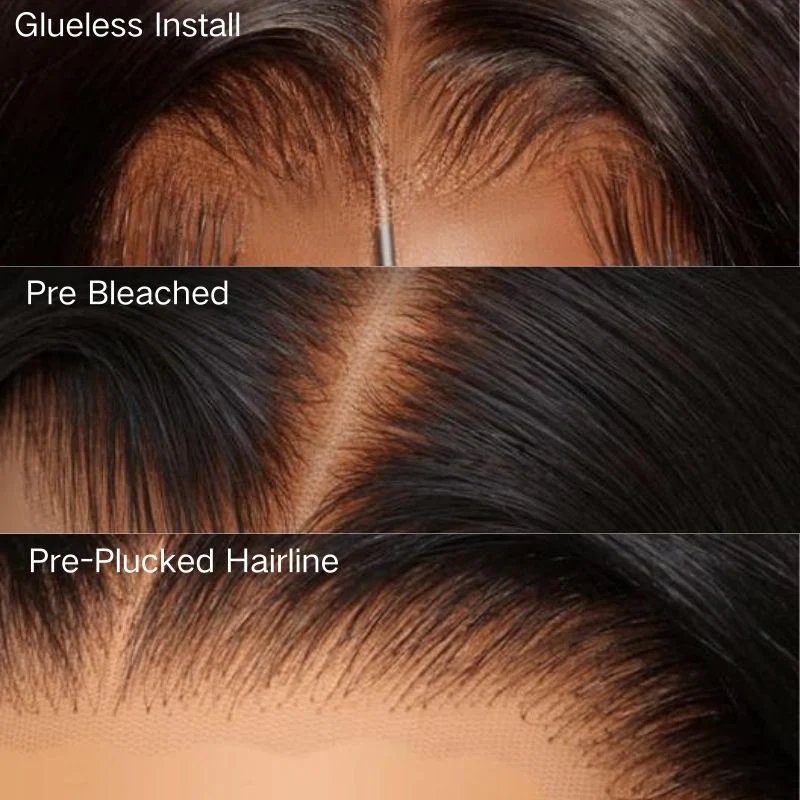 300% Density Bold Bounce Thick Fluffy Curly Human Hair Wigs Glueless Lace Closure Wig-Amanda Hair - Image 8