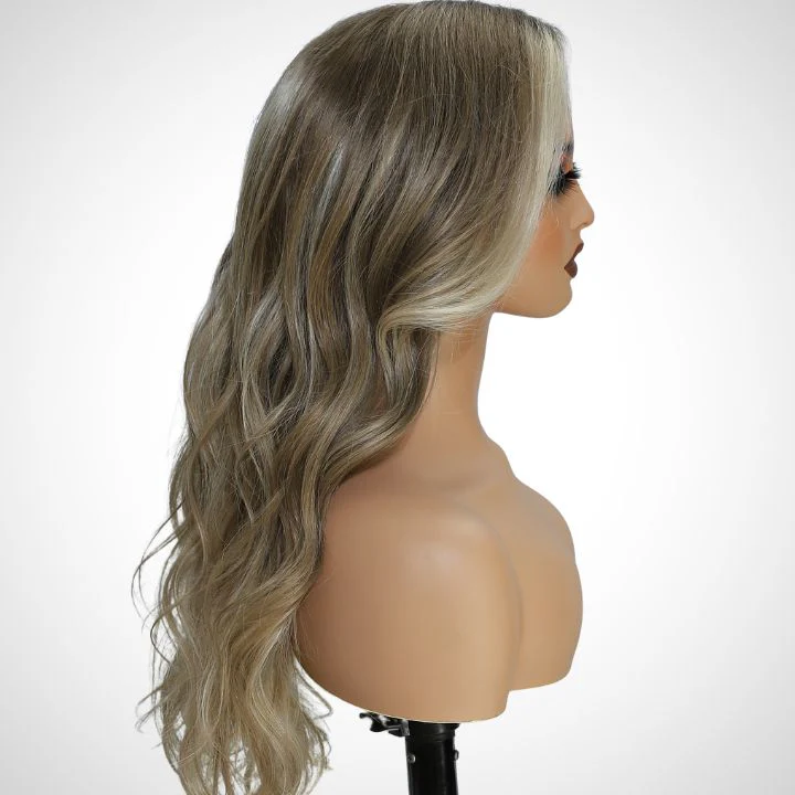 Extra 60% OFF | Spring Highlight Linen Body Wave Transparent 13×4 Lace Frontal Wigs Flash Sale - Image 6