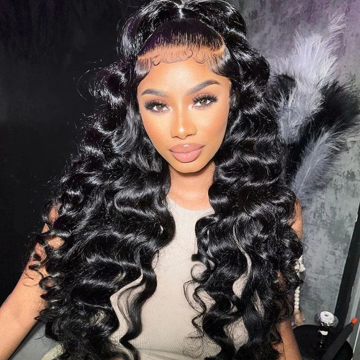 FLASH SALE $99: Glueless Loose Deep Wave 4x4/13x4 Transparent HD Lace Wigs-Amanda Hair - Image 3