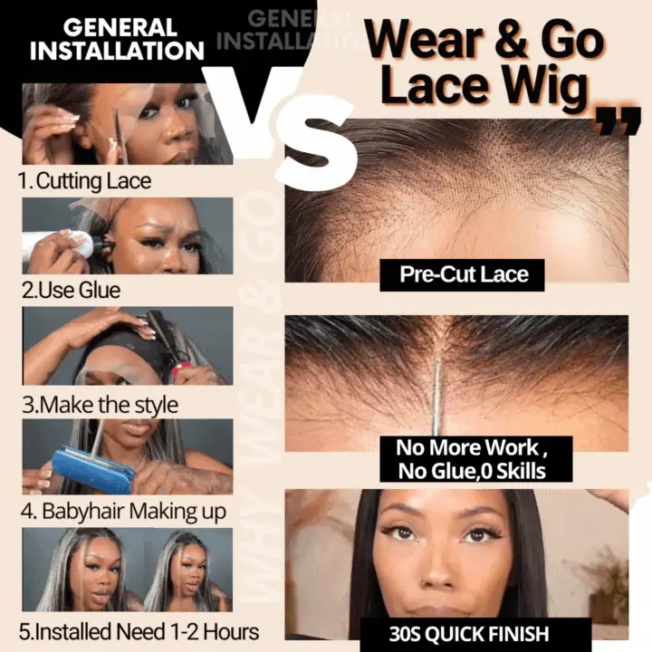 FLASH SALE $99: Glueless Loose Deep Wave 4x4/13x4 Transparent HD Lace Wigs-Amanda Hair - Image 8
