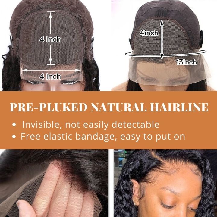 FLASH SALE $99: Glueless Loose Deep Wave 4x4/13x4 Transparent HD Lace Wigs-Amanda Hair - Image 9