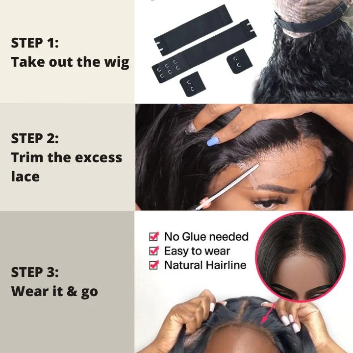 Flash Sale : Dark Root Ginger Colored Body Wave 13x4 Lace Front /4*4 Lace Closure Wigs With Baby Hair - Amanda Hair - Image 5