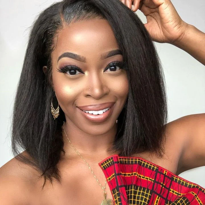 Glueless Short Straight Bob Wig 6x4 / 13x4 Brazilian Hair HD Clear Lace Wig No Code Needed Amanda Hair - Image 3