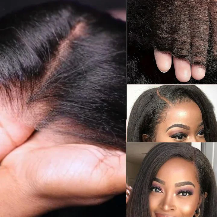 Glueless Short Straight Bob Wig 6x4 / 13x4 Brazilian Hair HD Clear Lace Wig No Code Needed Amanda Hair - Image 4