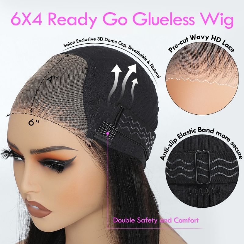 Glueless Ombre Honey Blonde Colored Deep Wave Transparent 180% Density 13x4 Lace Front  Human Hair Wigs  Human Hair Wigs for Women-Amanda Hair - Image 8