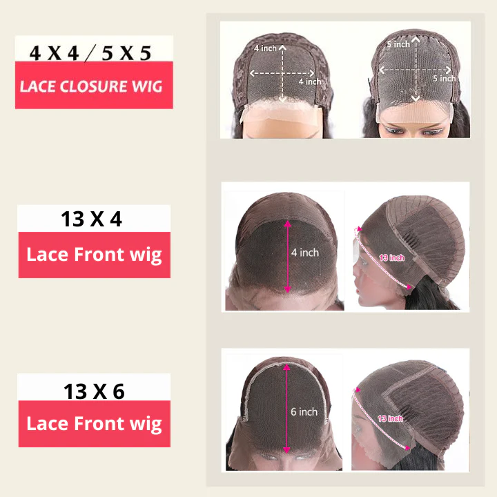 Highlight Body Wave 13x4 Lace Front /4*4 Lace Closure Wigs Ombre Light Blonde Color Wig With Baby Hair - Amanda Hair - Image 7